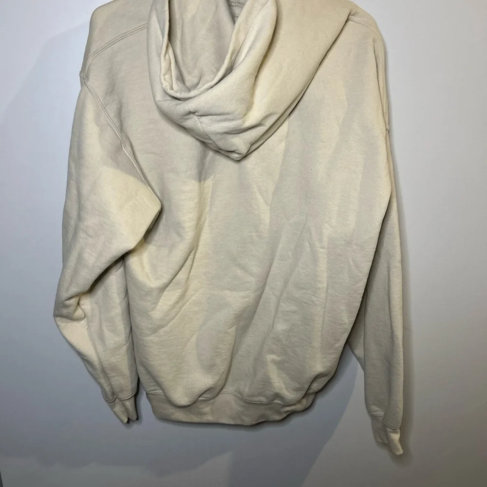 Gildan Light Tan Hoodie - Picture 10 of 12